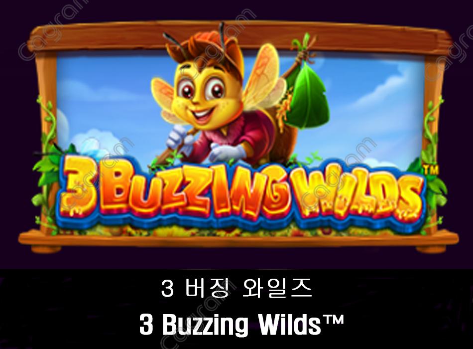 [프라그마틱] 3 버징 와일드 (3 Buzzing Wilds™)